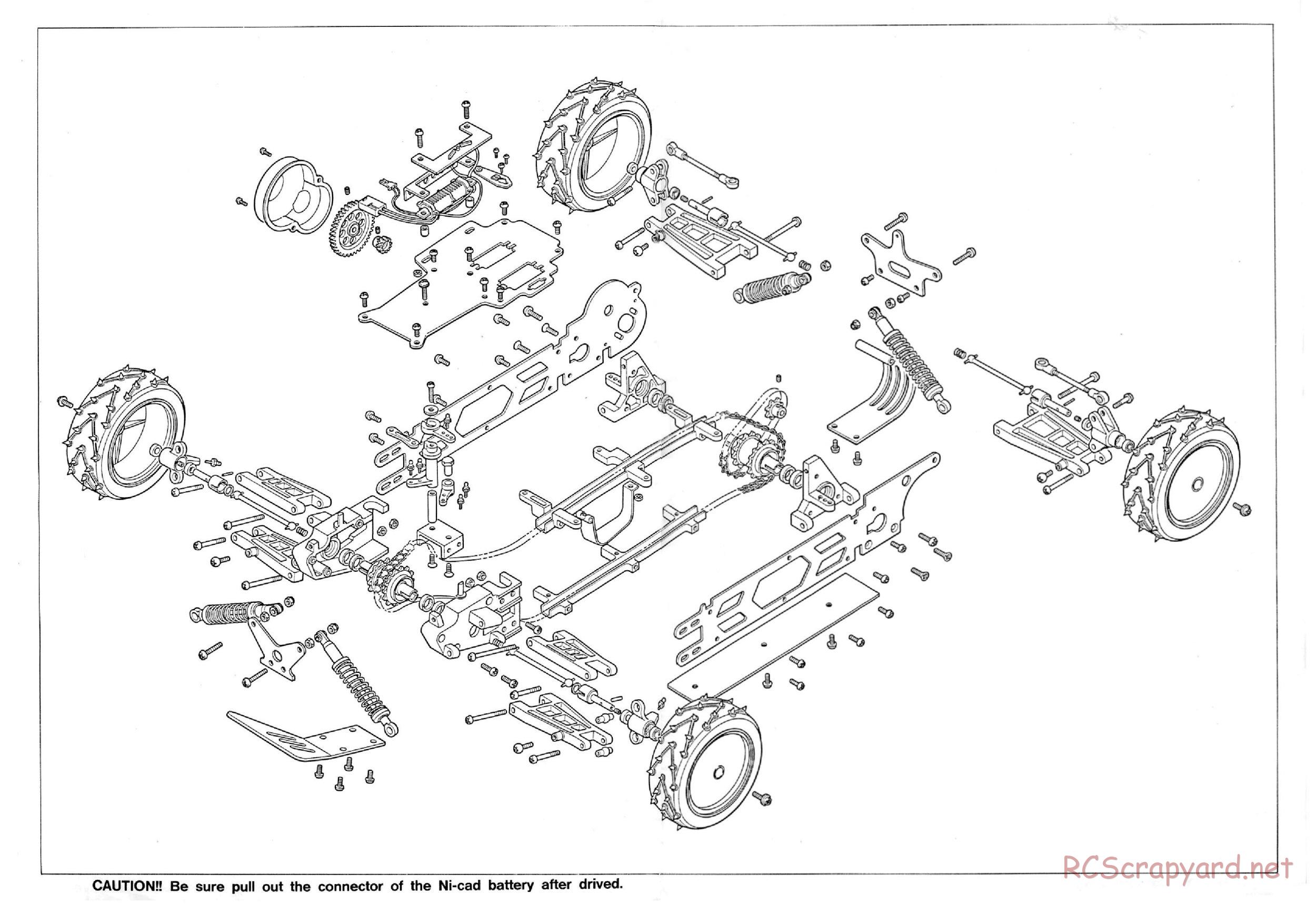 AYK Racing - Radiant - Exploded View and Parts List - Page 1