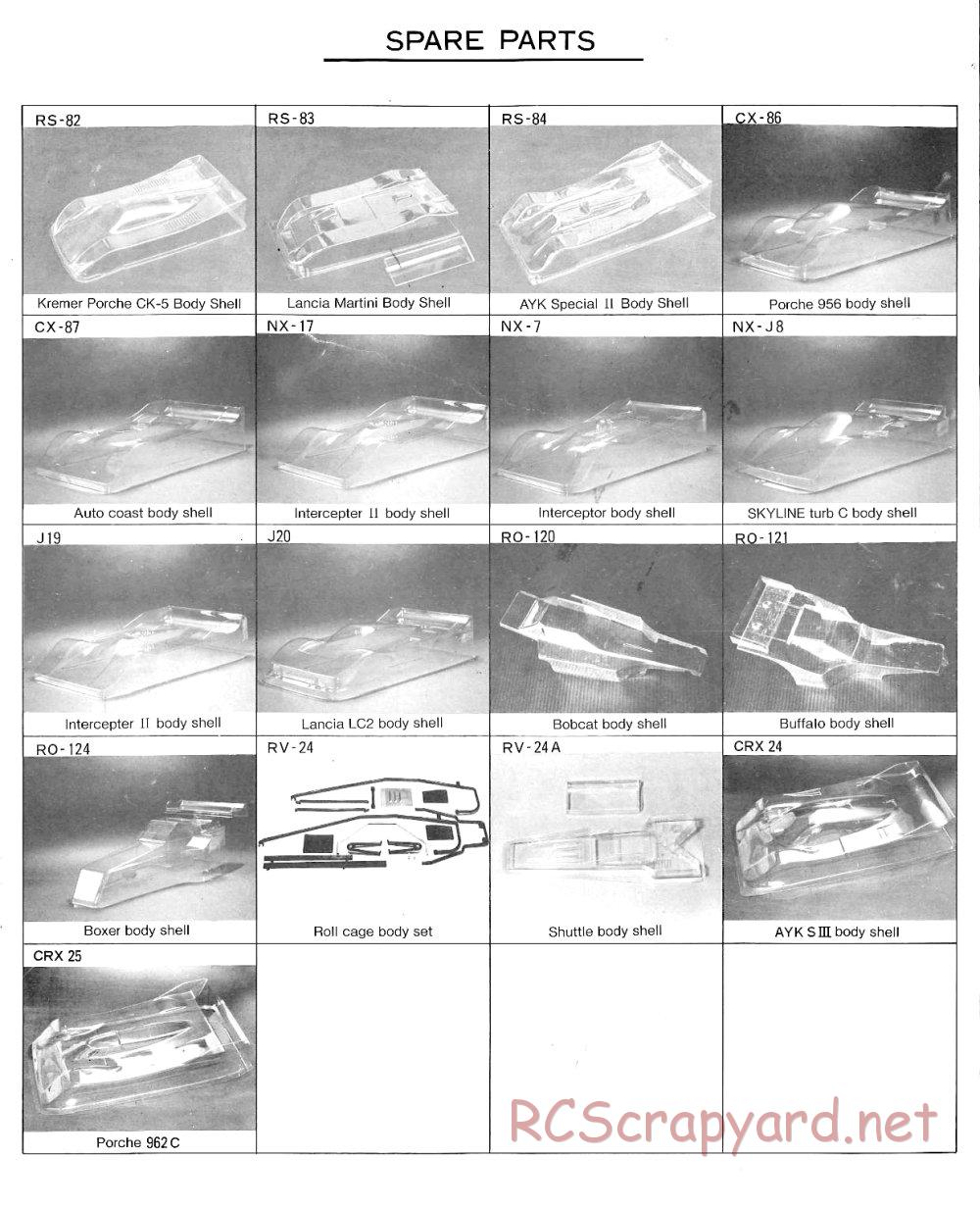 AYK Racing - Radiant - Exploded View and Parts List - Page 3