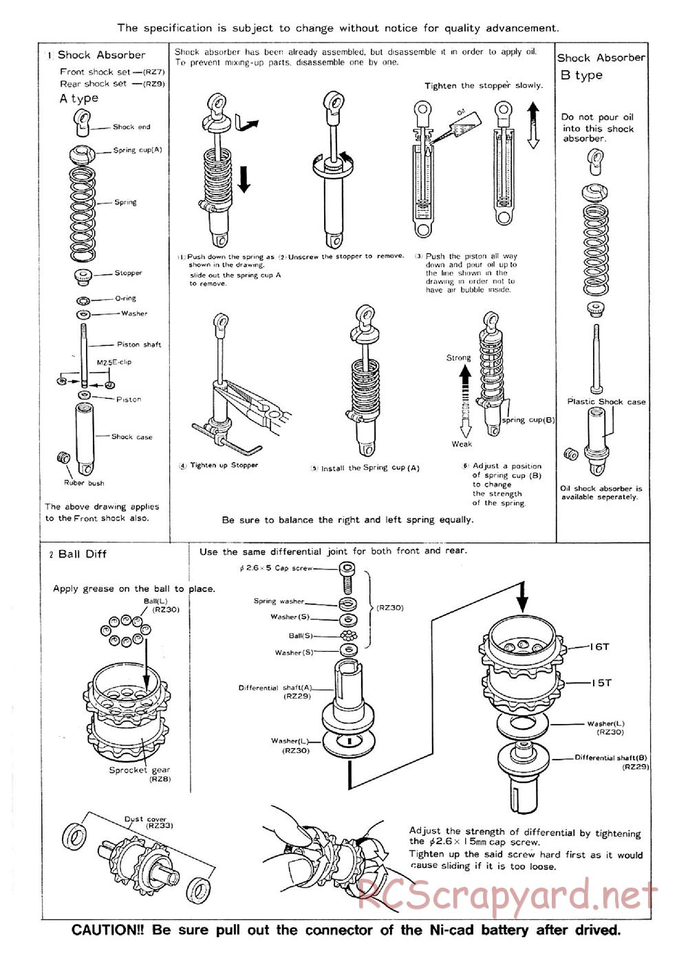 AYK Racing - Radiant - Manual - Page 3