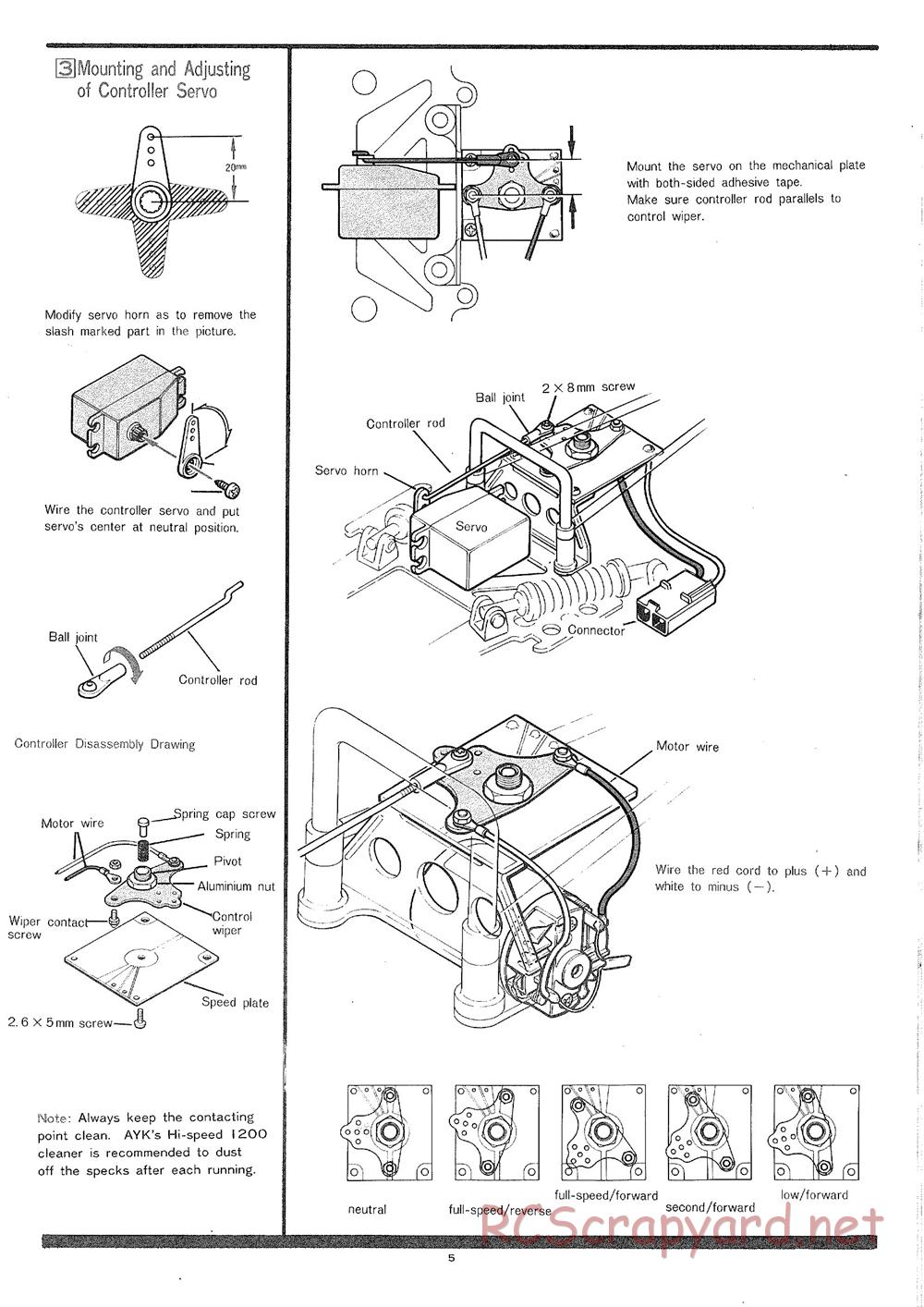 AYK Racing - Sidewinder - Manual - Page 5