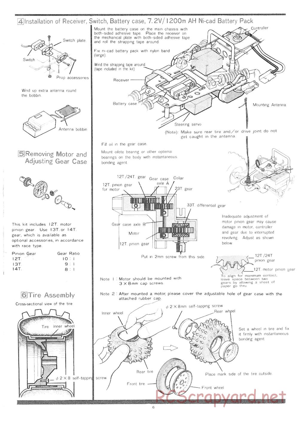 AYK Racing - Sidewinder - Manual - Page 6