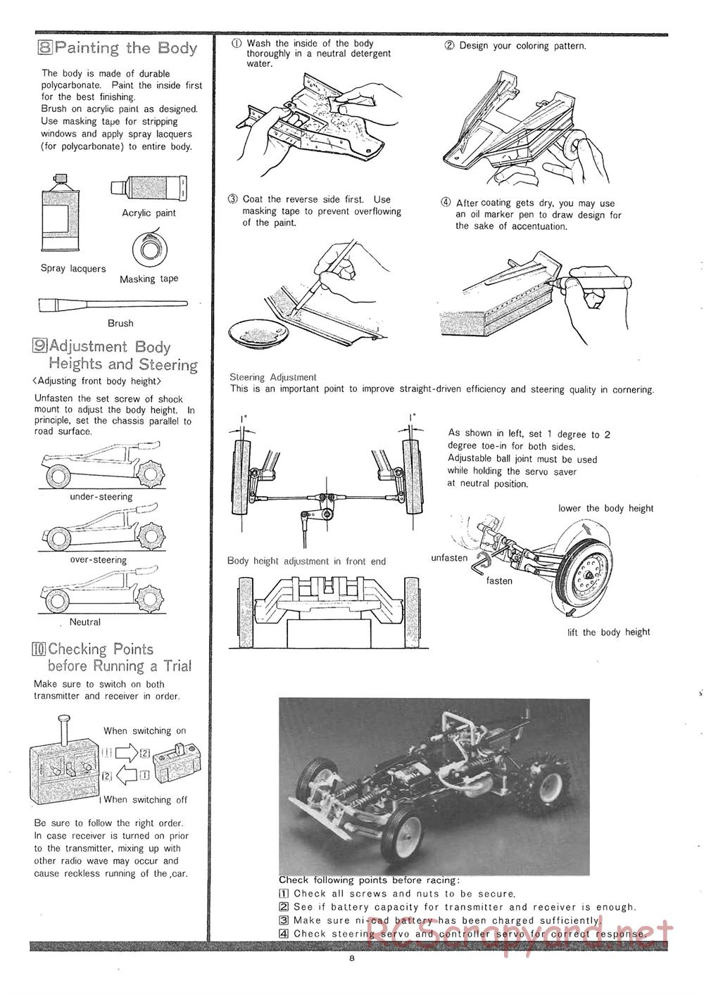 AYK Racing - Sidewinder - Manual - Page 8