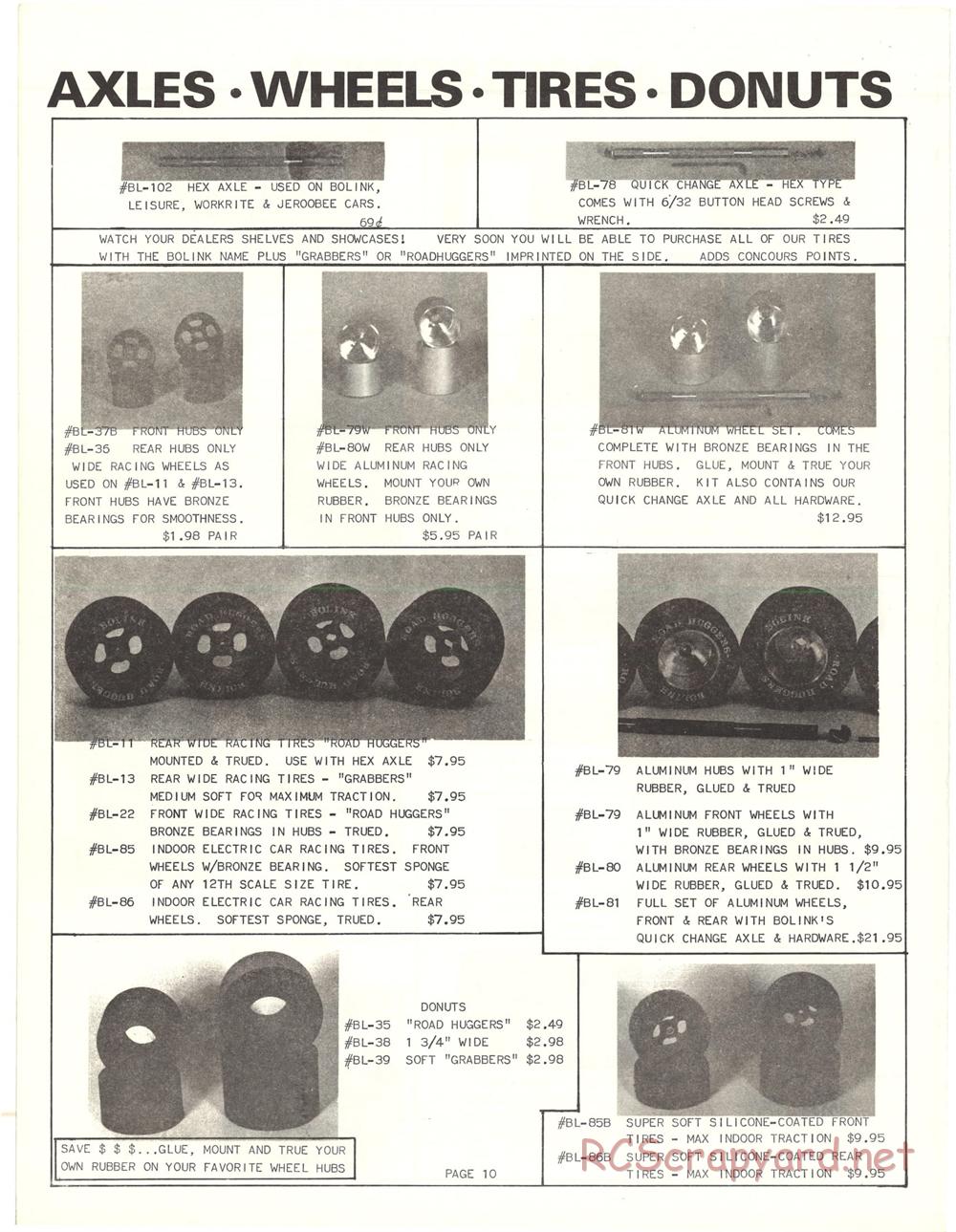 Bolink - Models and Part Lists - Page 28