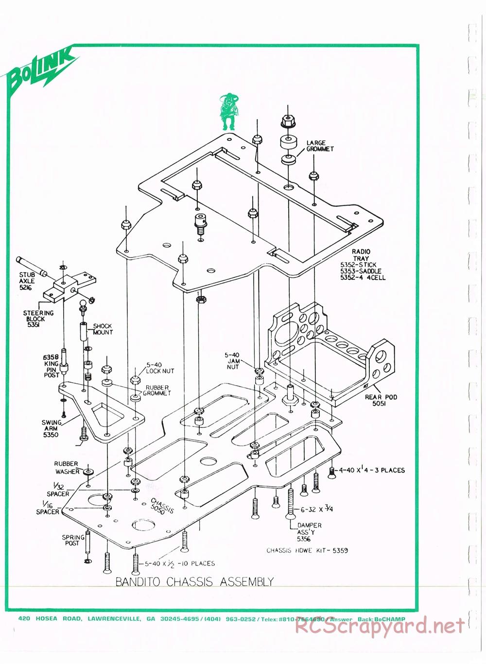 Bolink - Bandito - Exploded View