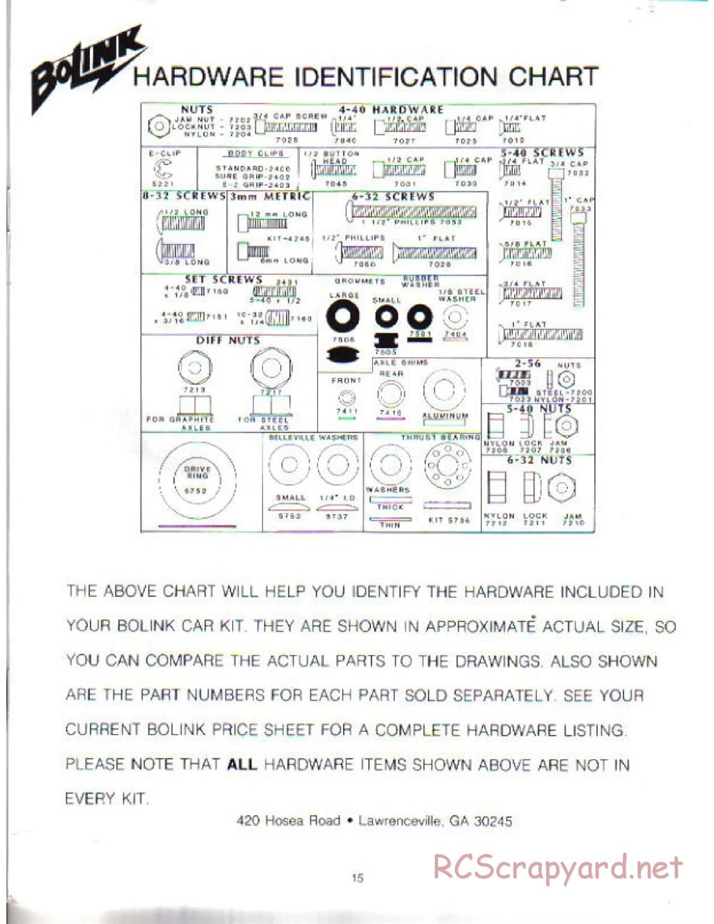 Bolink - Super Sport - Manual - Page 15