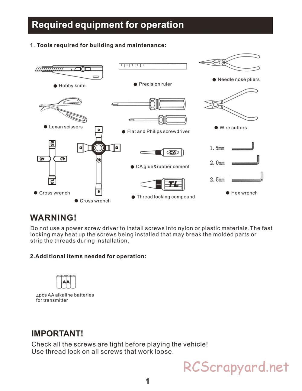 BSD Racing - BS213R / BS213T / BS214R / BS214T - Manual - Page 2