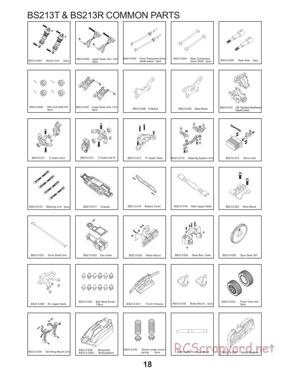 BSD Racing - BS213R / BS213T / BS214R / BS214T - Manual - Page 11