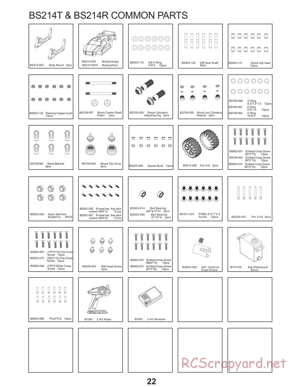 BSD Racing - BS213R / BS213T / BS214R / BS214T - Manual - Page 15