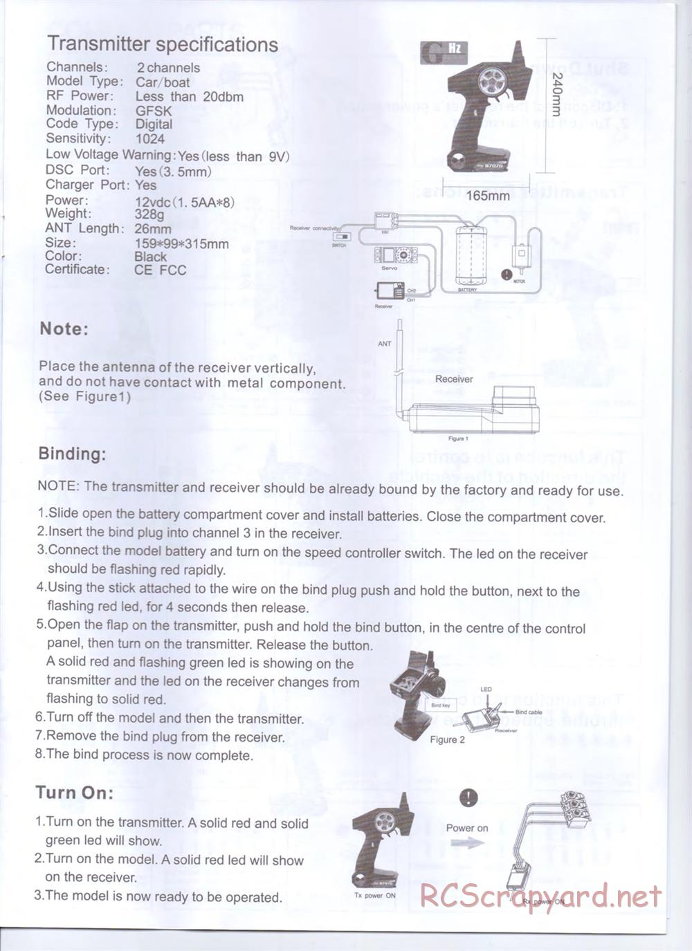 BSD Racing - BS218R / BS218T - Manual - Page 4