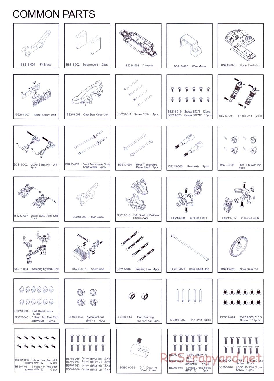 BSD Racing - BS218R / BS218T - Manual - Page 8