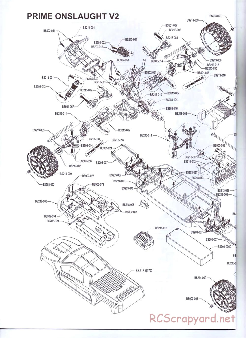 BSD Racing - BS220R / BS220T - Manual - Page 7