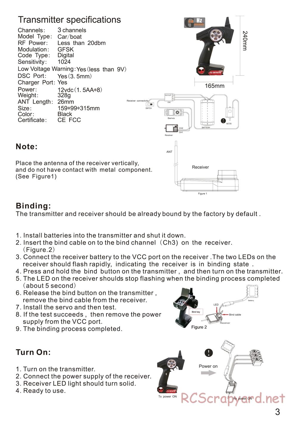 BSD Racing - BS711R / BS711T - Manual - Page 5