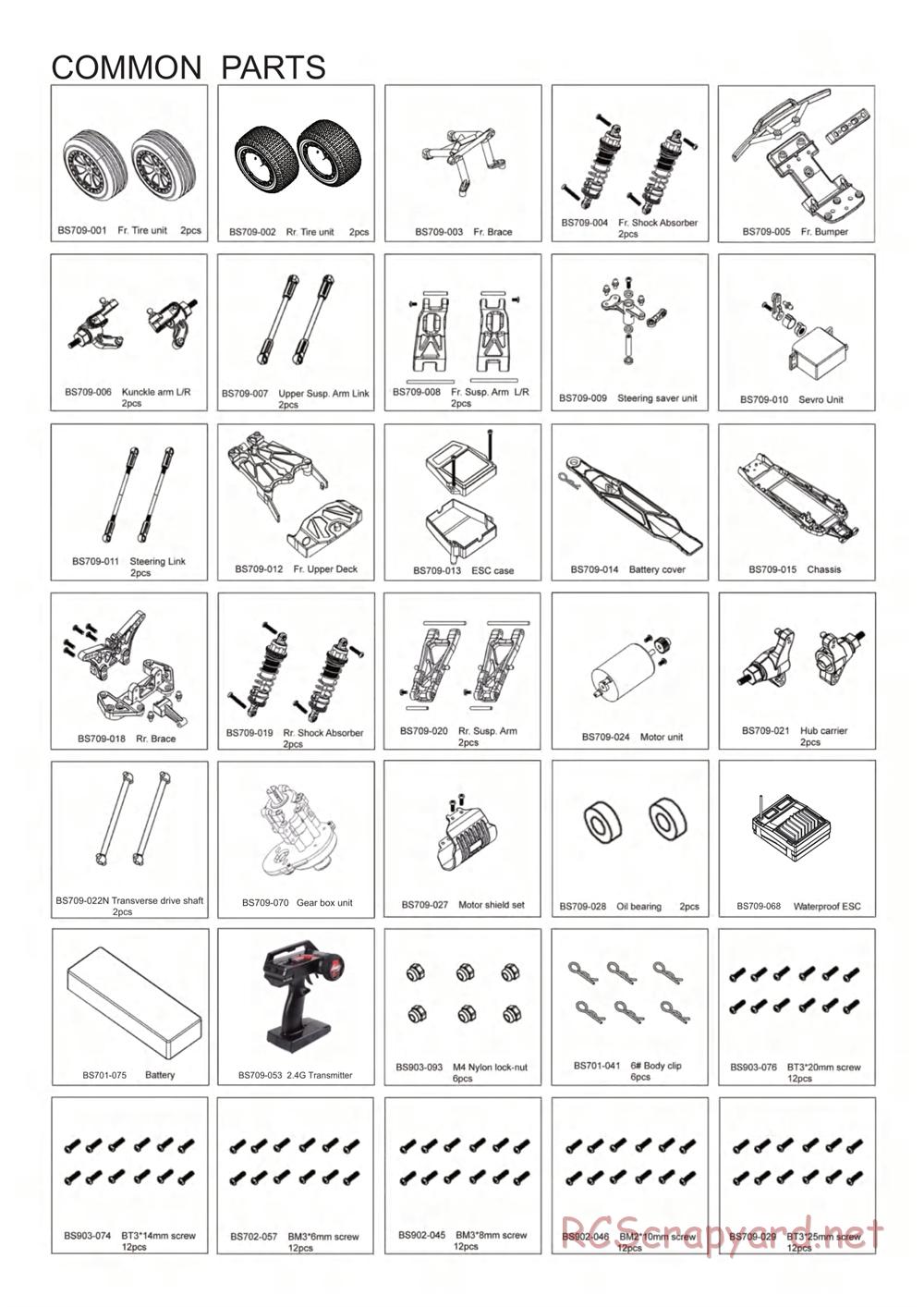 BSD Racing - BS709E - Manual - Page 6