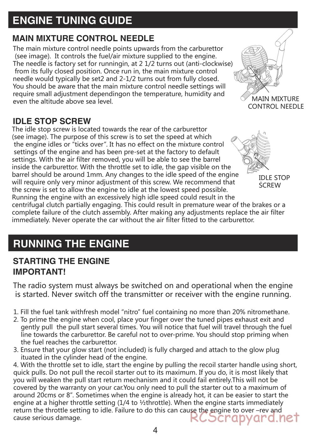 BSD Racing - BS801T - Manual - Page 5