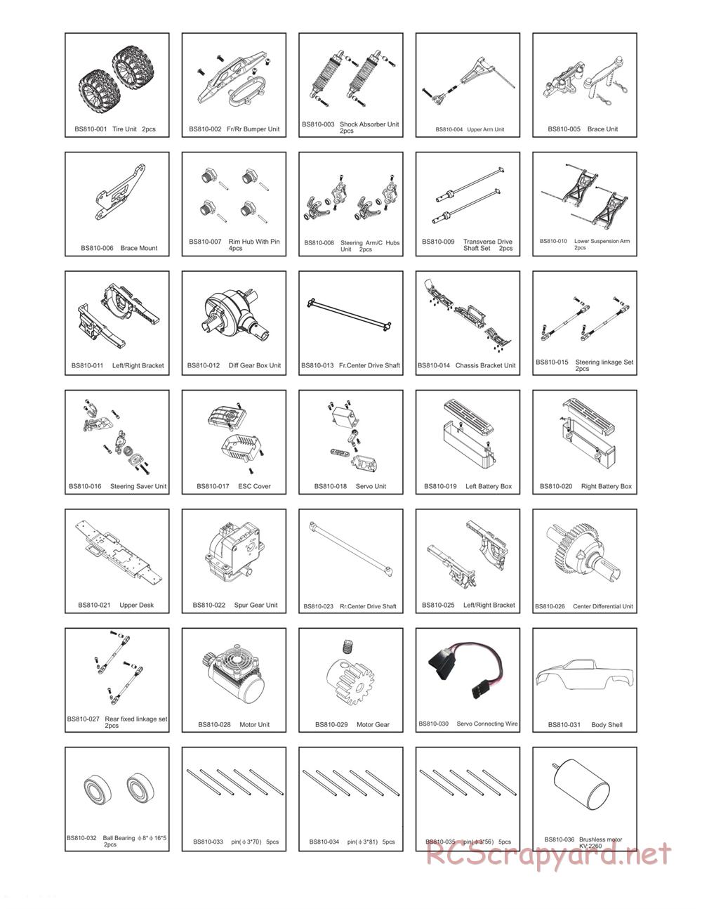 BSD Racing - BS810T - Manual - Page 7