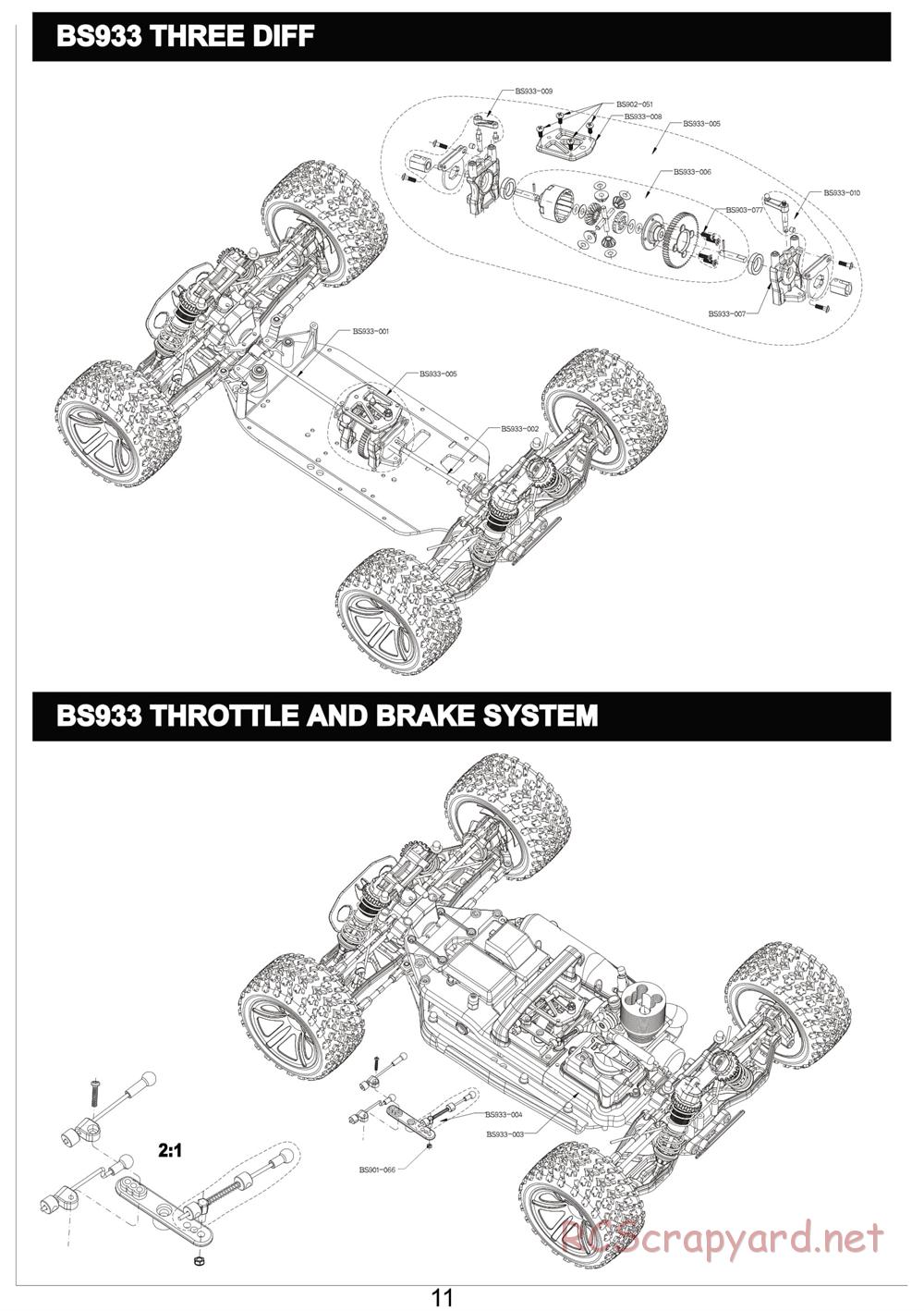 BSD Racing - BS903T - Manual - Page 11