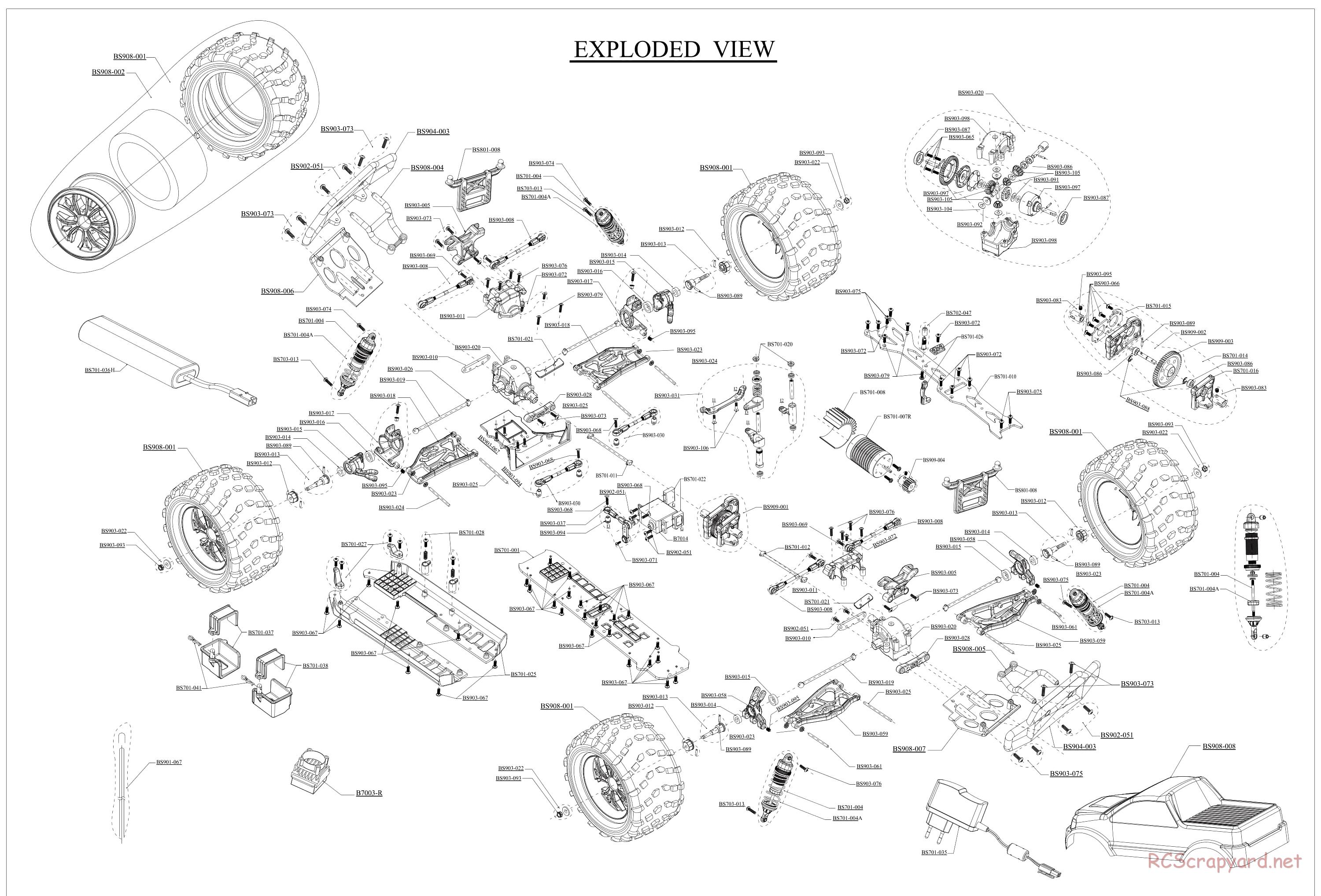 BSD Racing - BS909T - Manual - Page 7