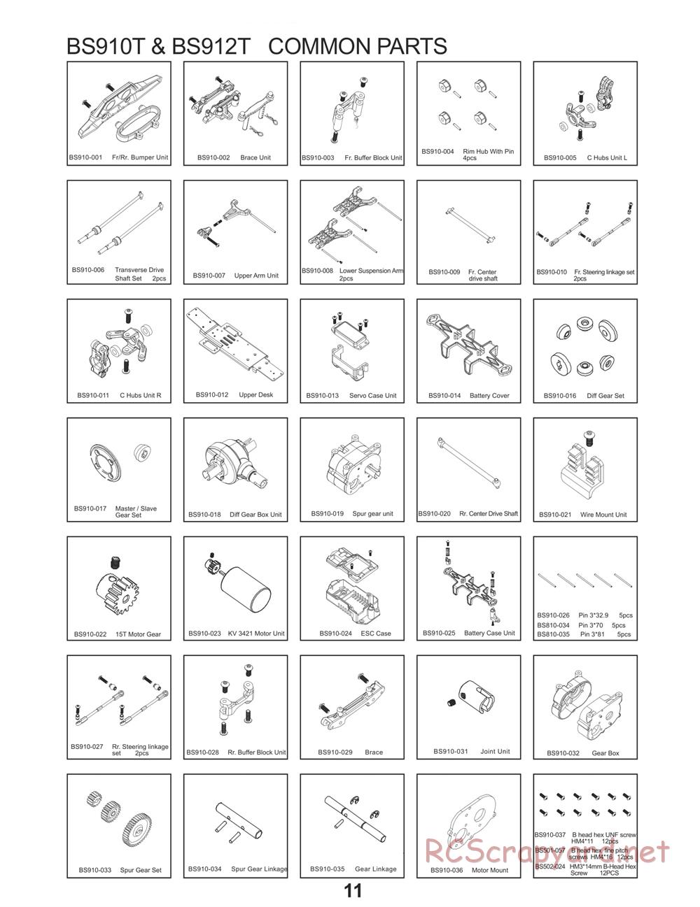 BSD Racing - BS910T / BS912T / BS913T / BS914T - Manual - Page 10