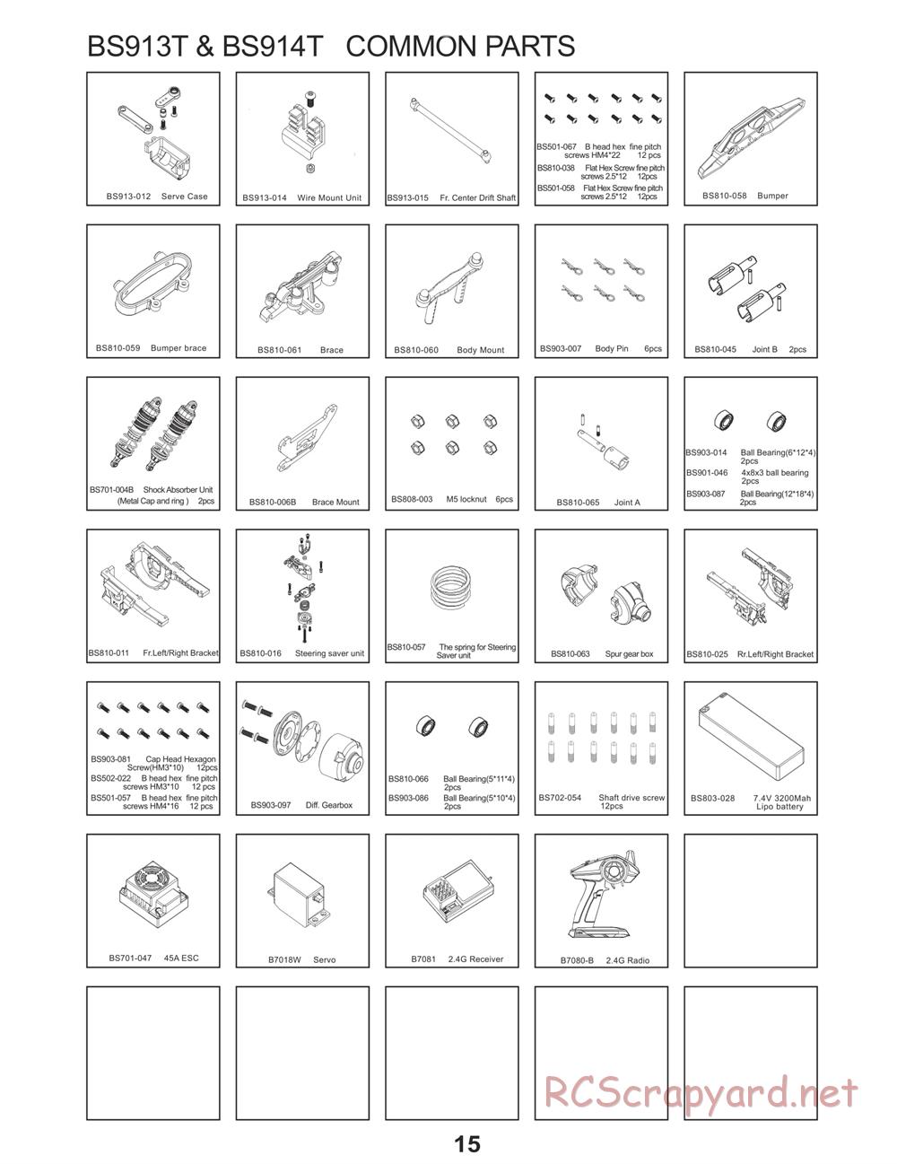 BSD Racing - BS910T / BS912T / BS913T / BS914T - Manual - Page 14