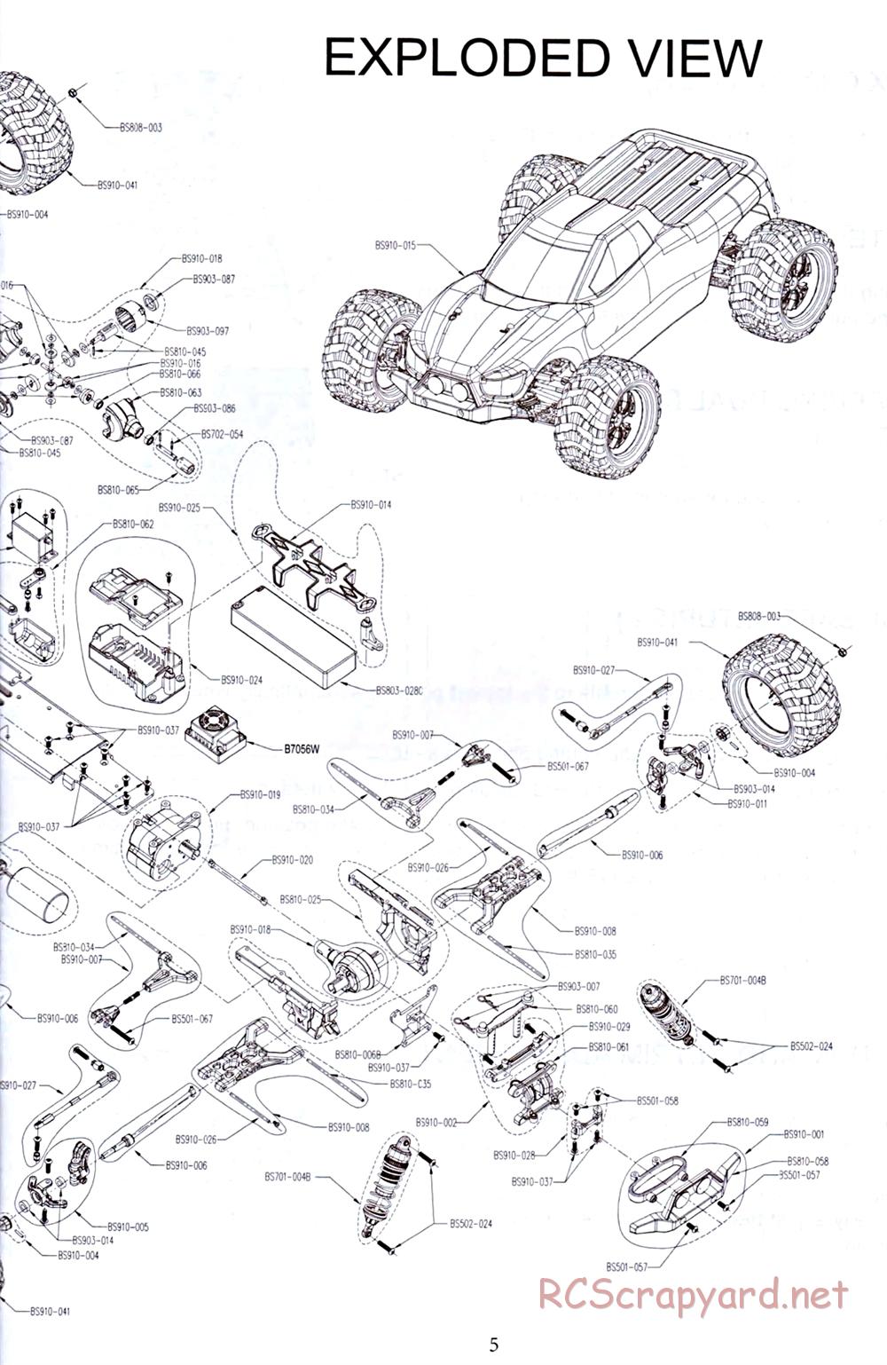 BSD Racing - BS910T - Manual - Page 6