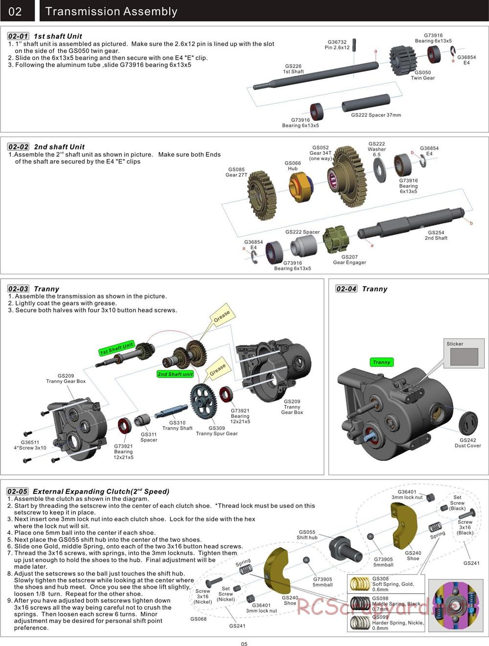 CEN - GSR 5.0 - Manual - Page 5