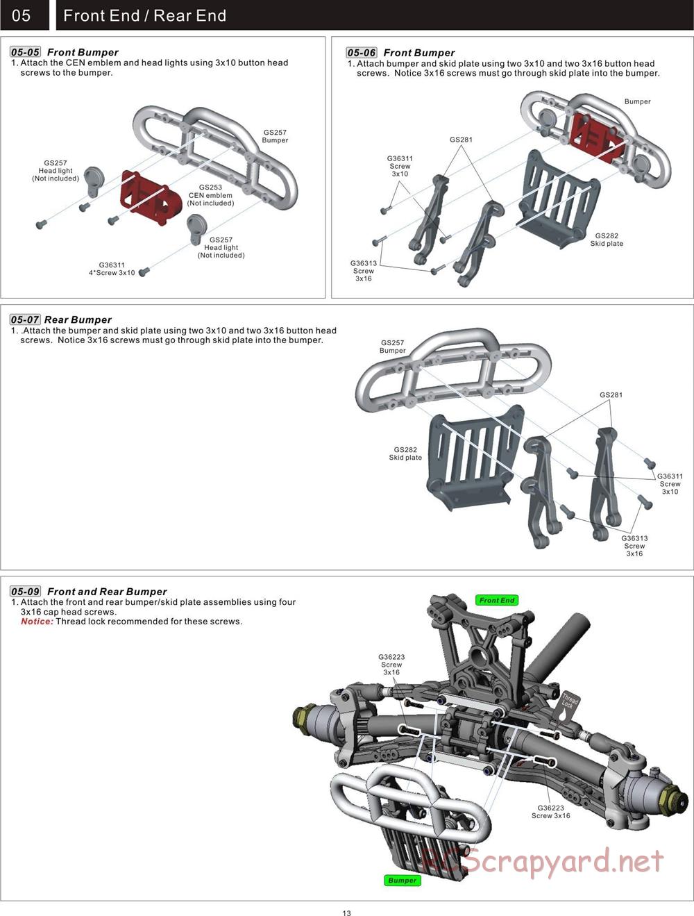 CEN - GSR 5.0 - Manual - Page 13