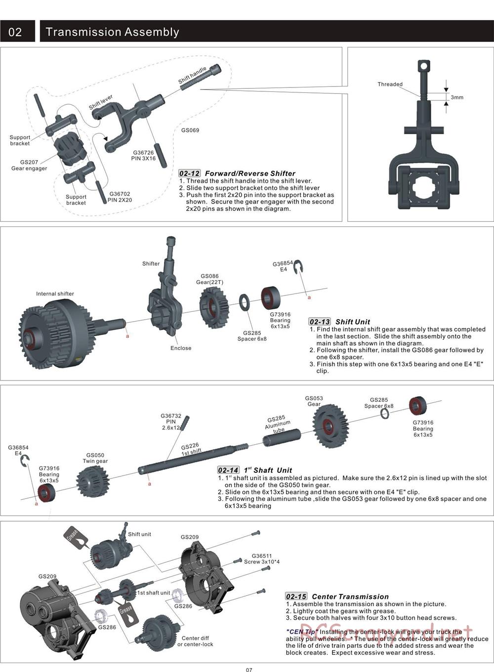 CEN - GST 7.7 - Manual - Page 7