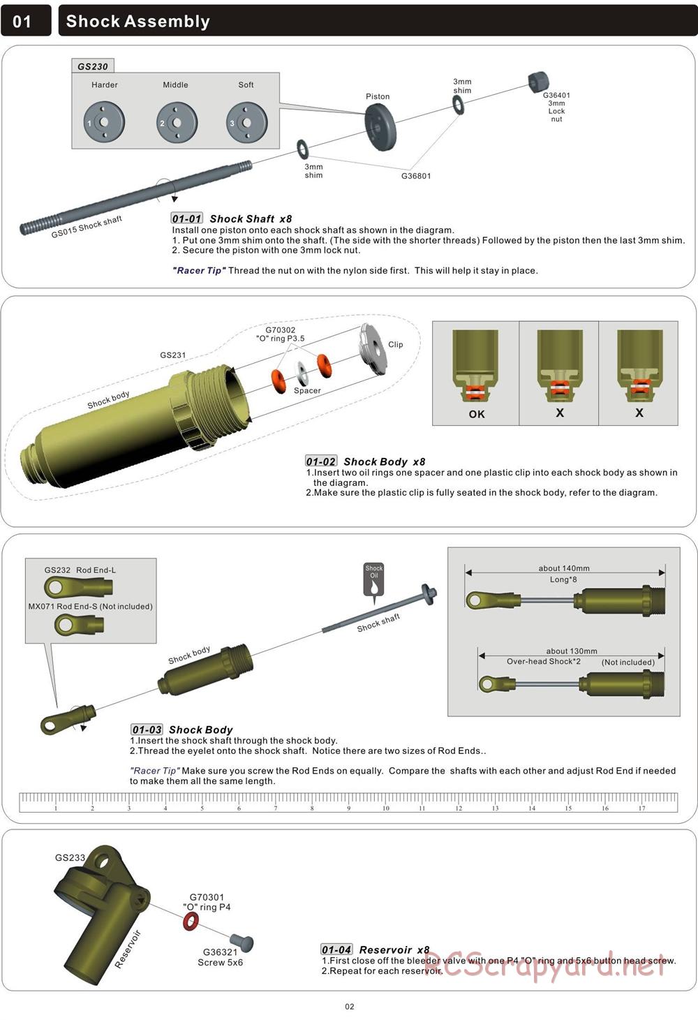 CEN - Colossus GST-E - Manual - Page 2