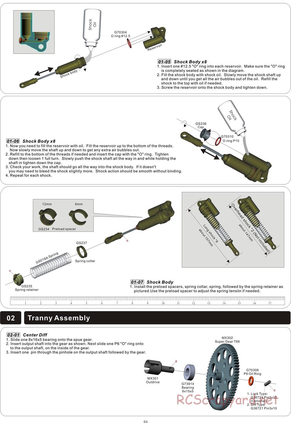 CEN - Colossus GST-E - Manual - Page 3