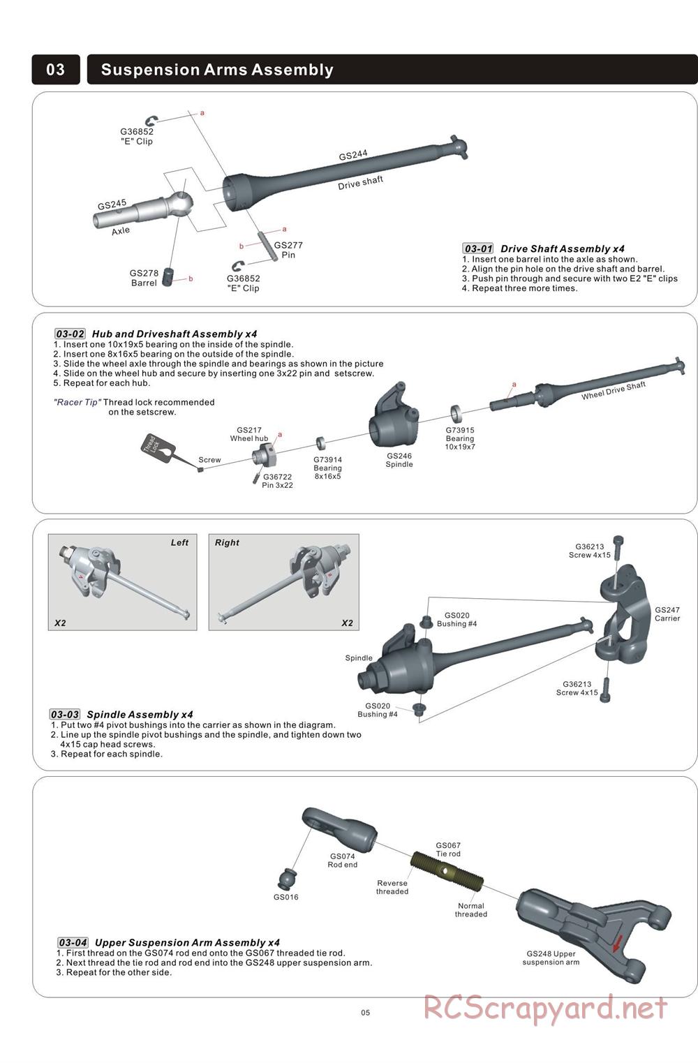 CEN - Colossus GST-E - Manual - Page 5