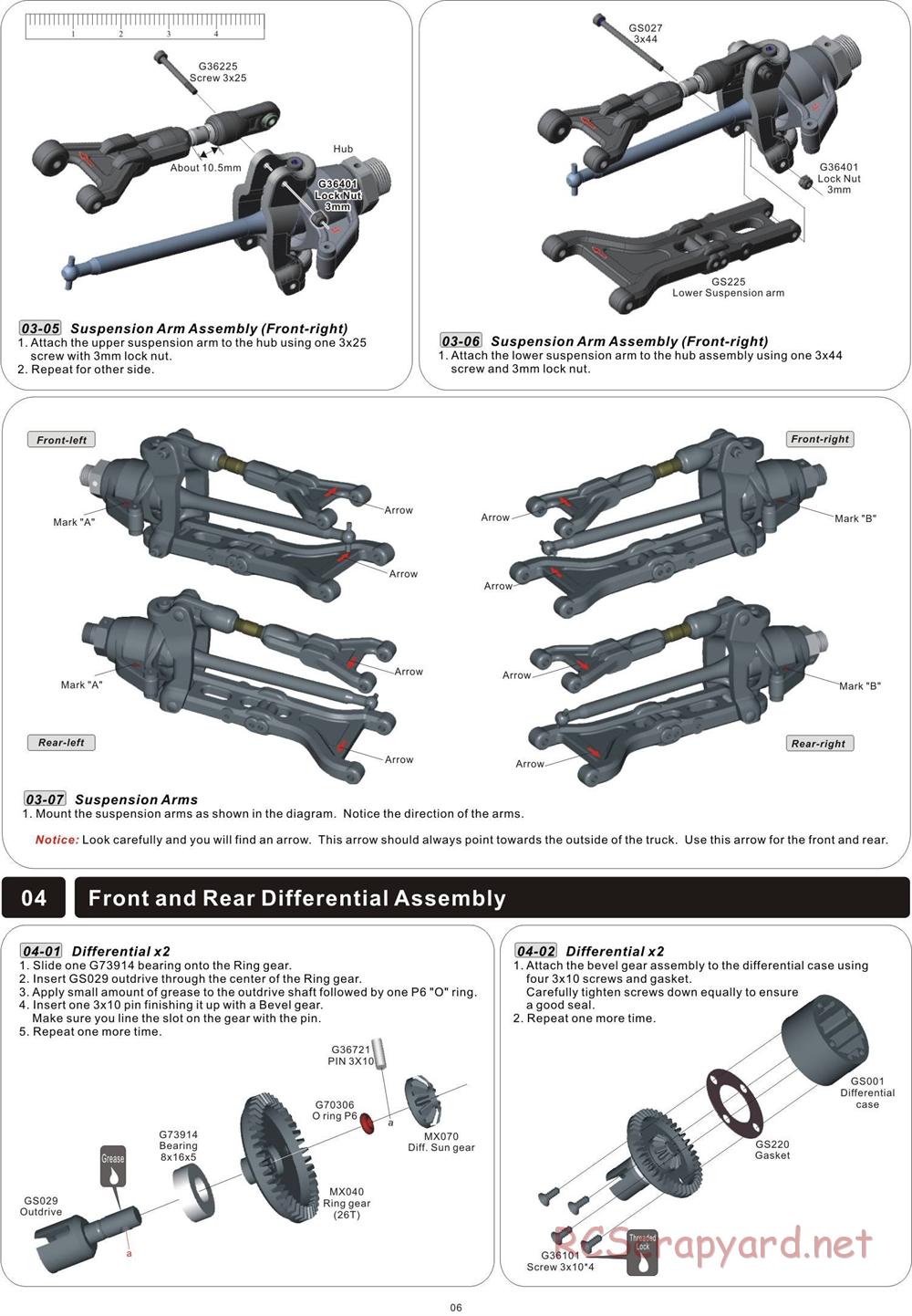 CEN - Colossus GST-E - Manual - Page 6