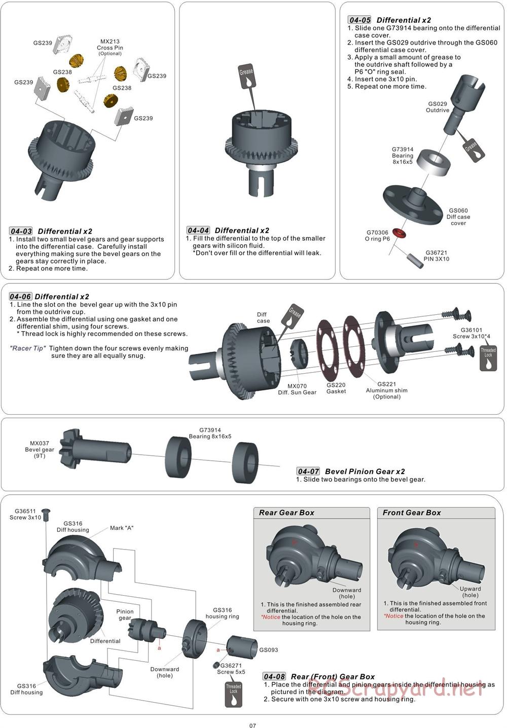 CEN - Colossus GST-E - Manual - Page 7