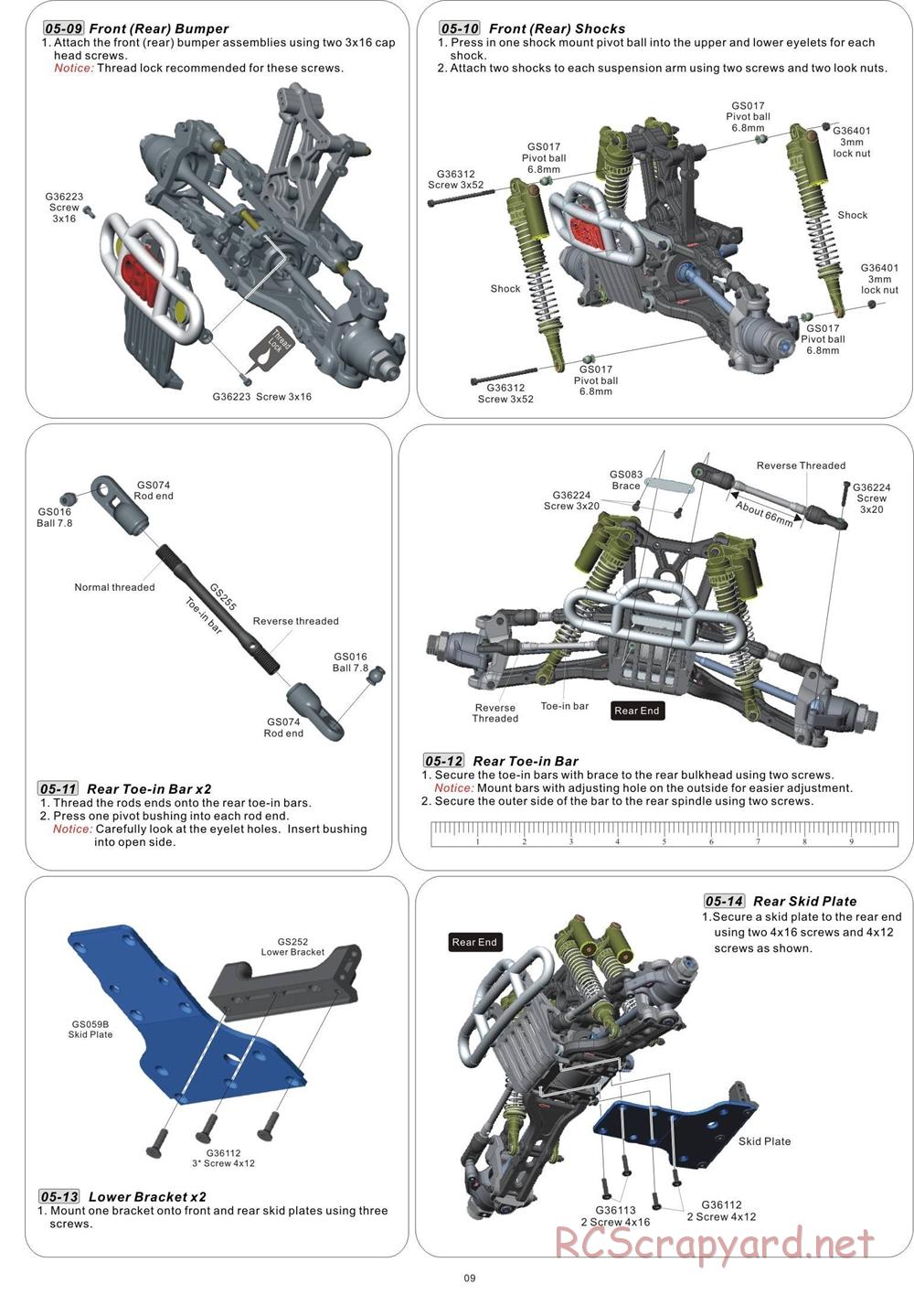 CEN - Colossus GST-E - Manual - Page 9