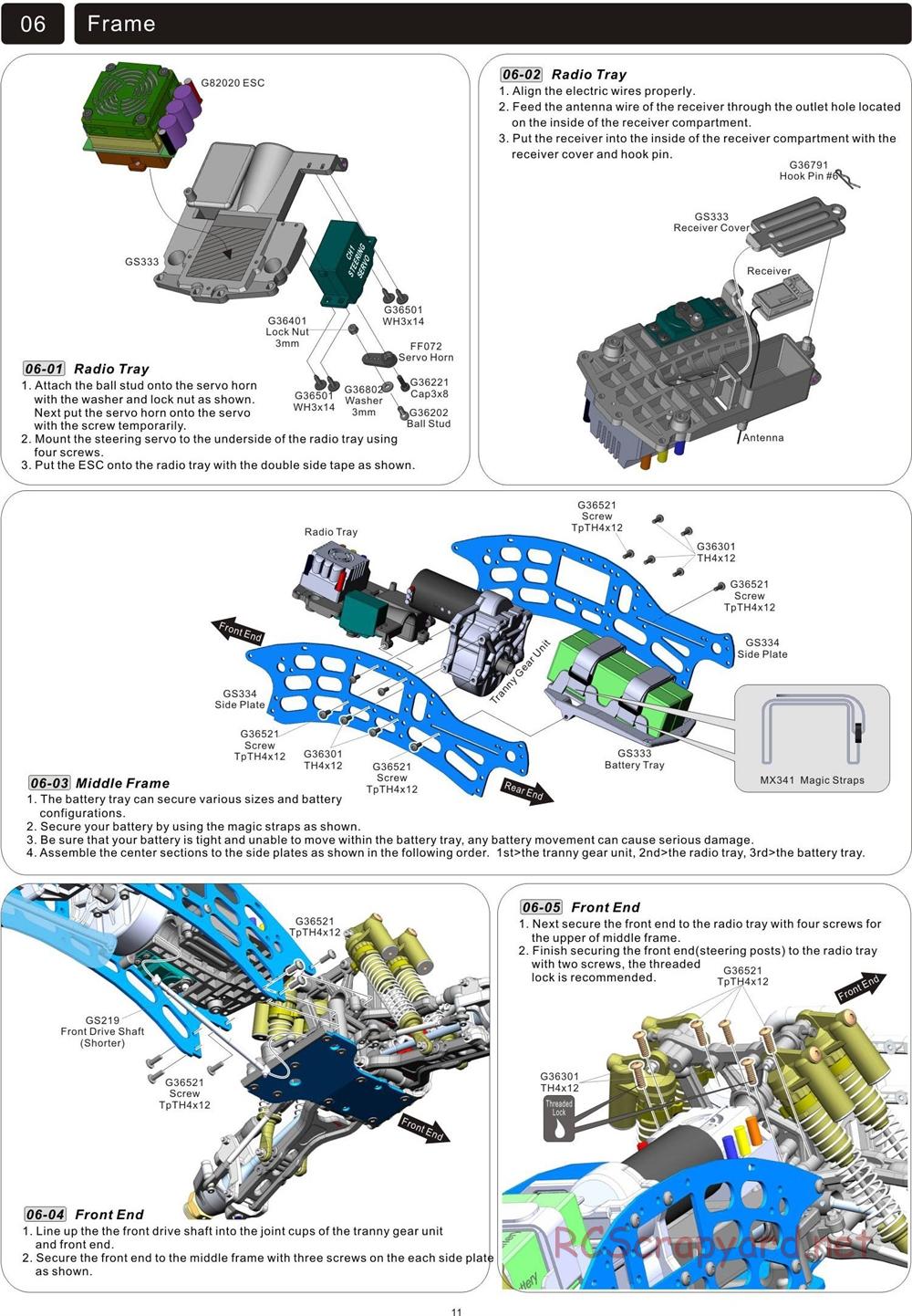 CEN - Colossus GST-E - Manual - Page 11