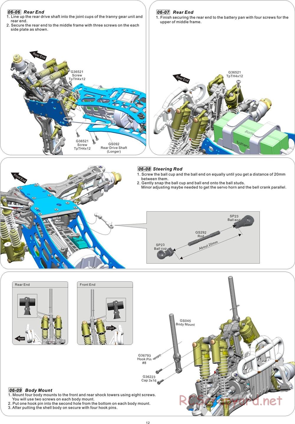 CEN - Colossus GST-E - Manual - Page 12