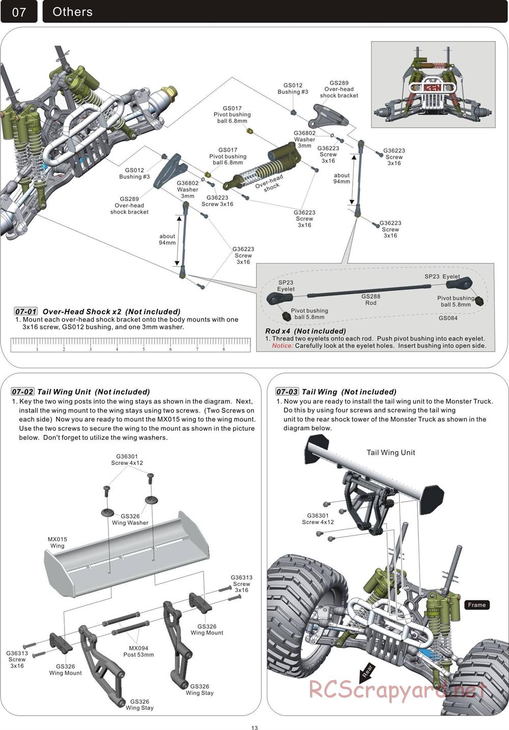 CEN - Colossus GST-E - Manual - Page 13