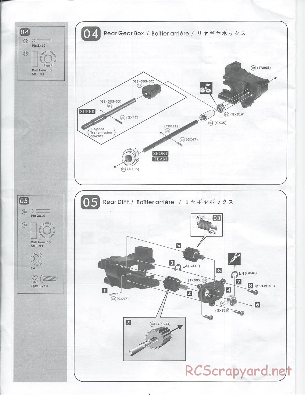 CEN - GX1 GP - Manual - Page 4