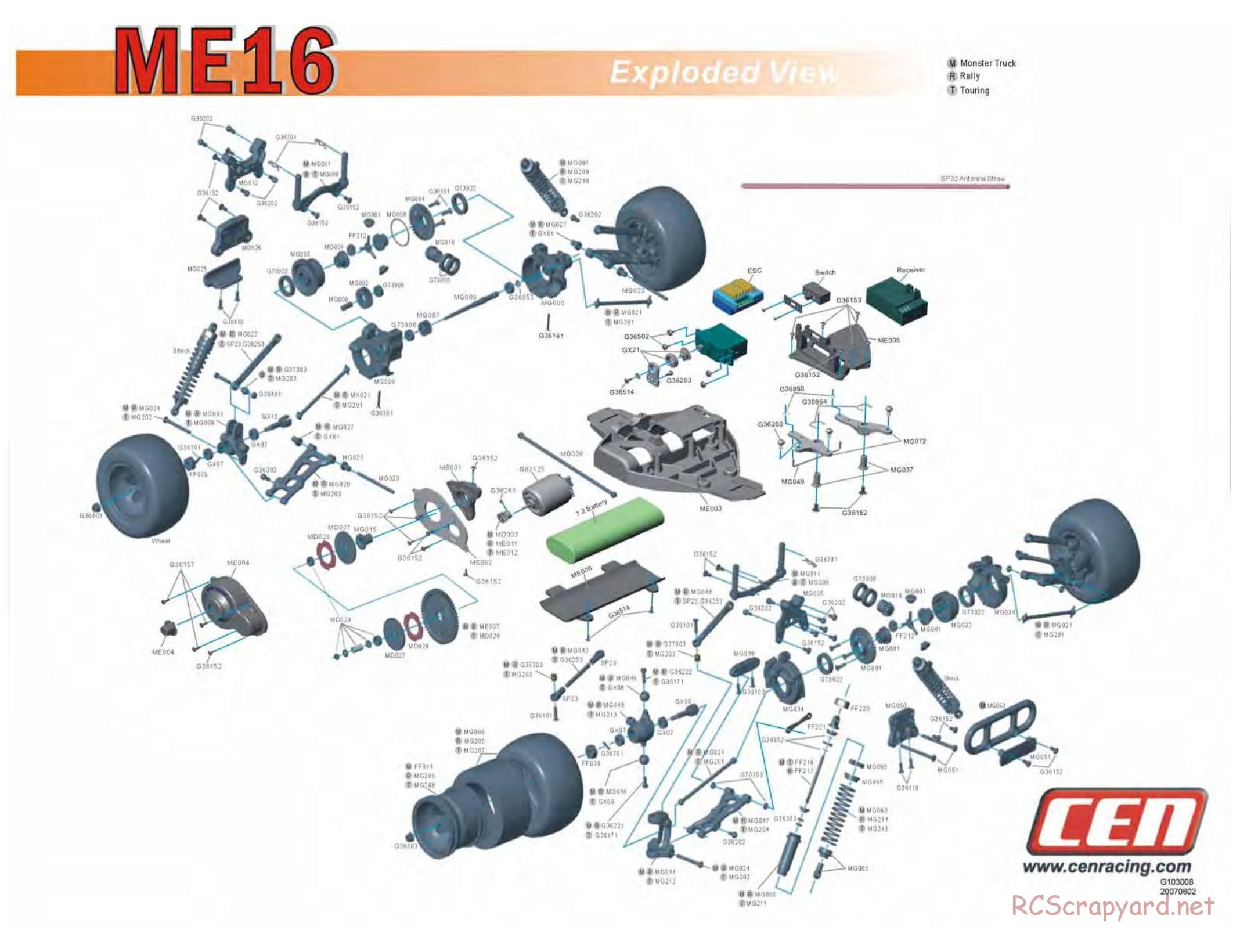 CEN - ME16 MT - Manual - Page 14