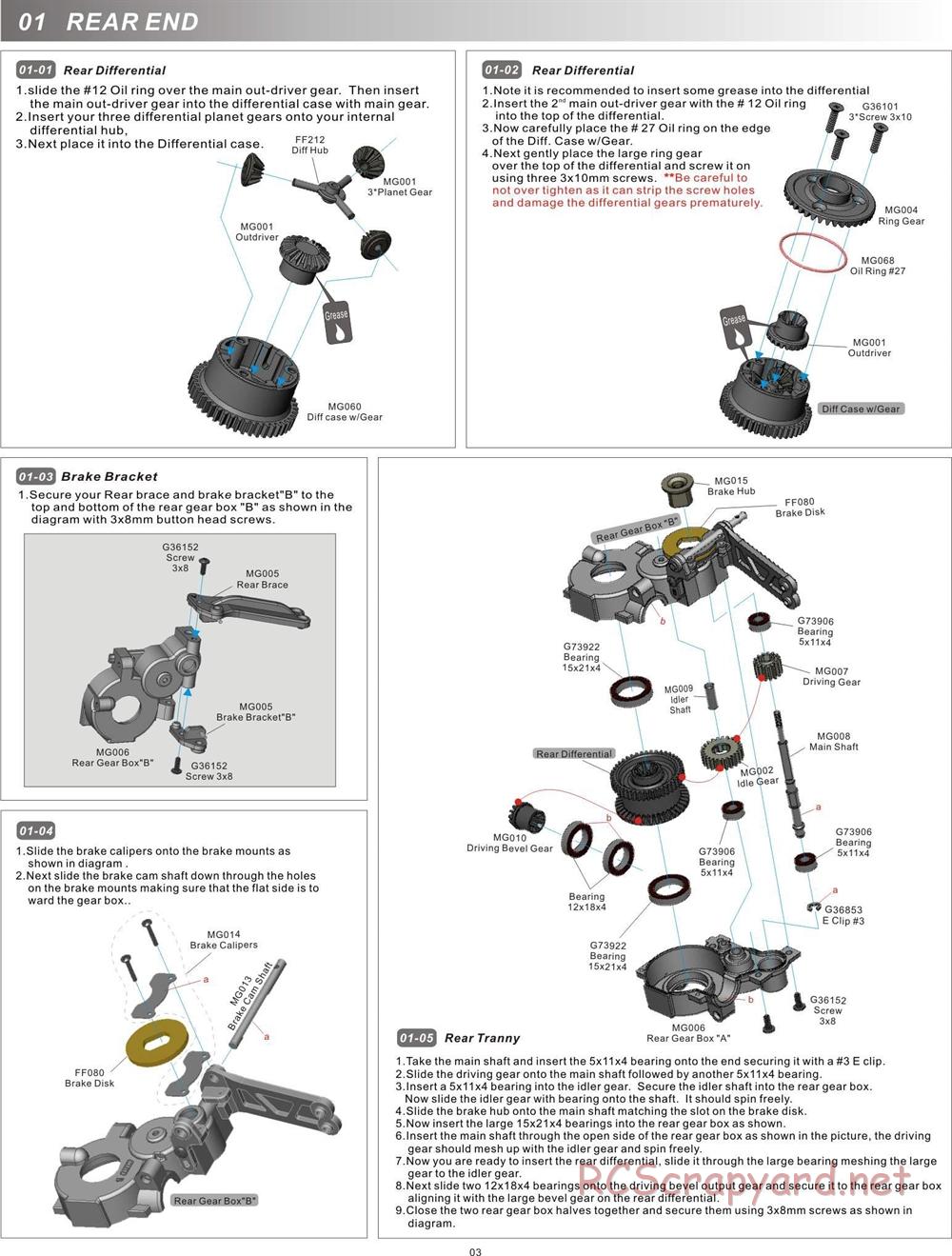 CEN - MG10 MT3 / TRII - Manual - Page 3