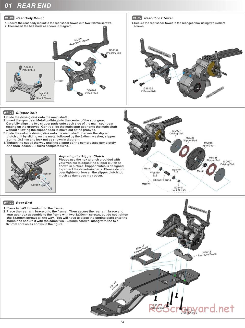 CEN - MG10 MT3 / TRII - Manual - Page 4