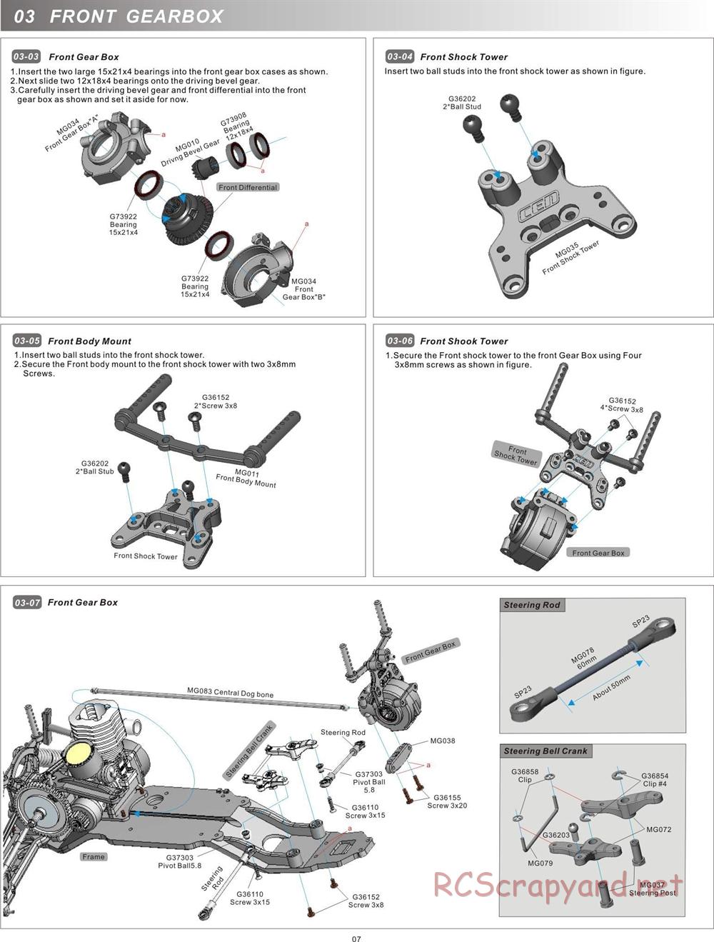 CEN - MG10 MT3 / TRII - Manual - Page 7