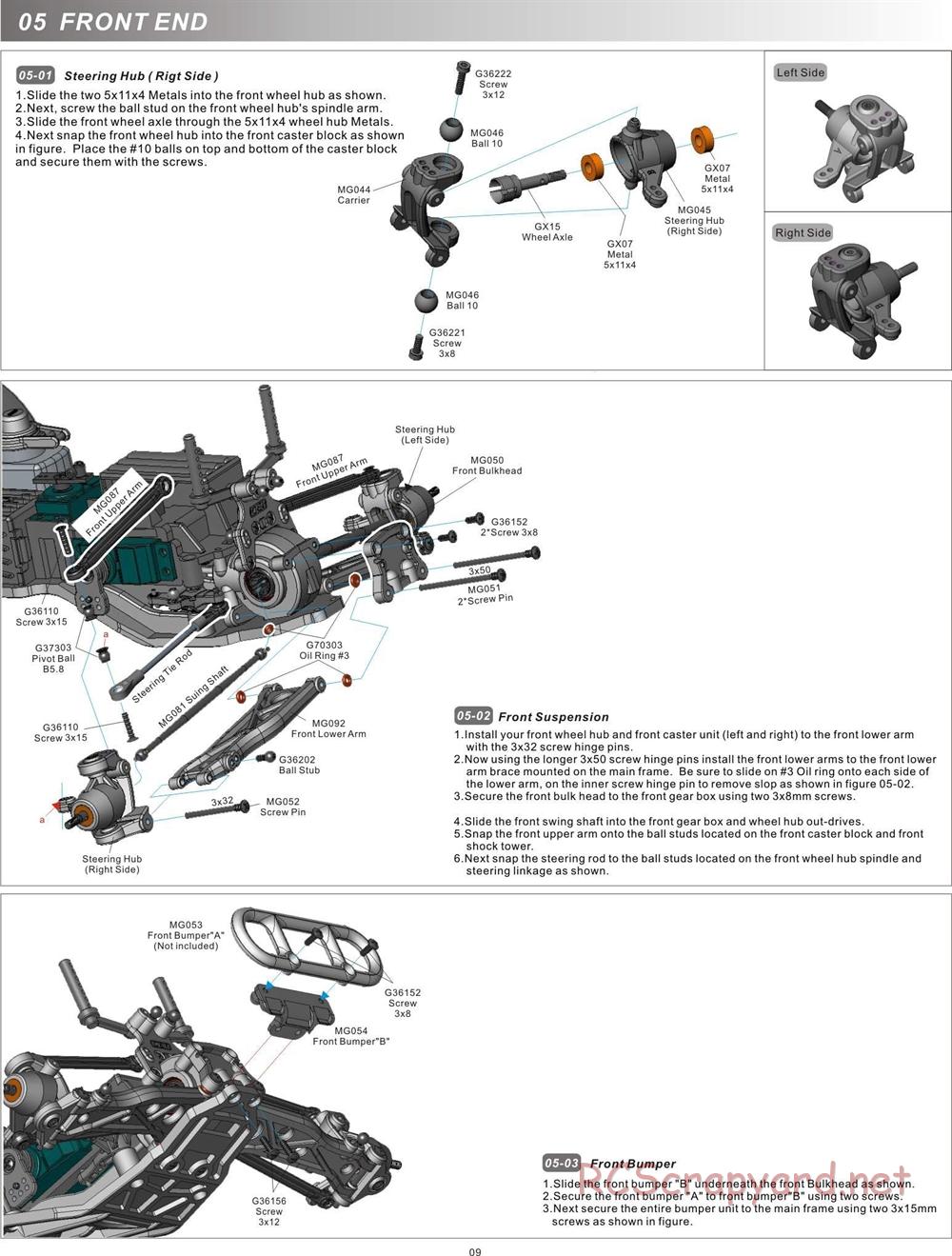 CEN - MG10 MT3 / TRII - Manual - Page 9