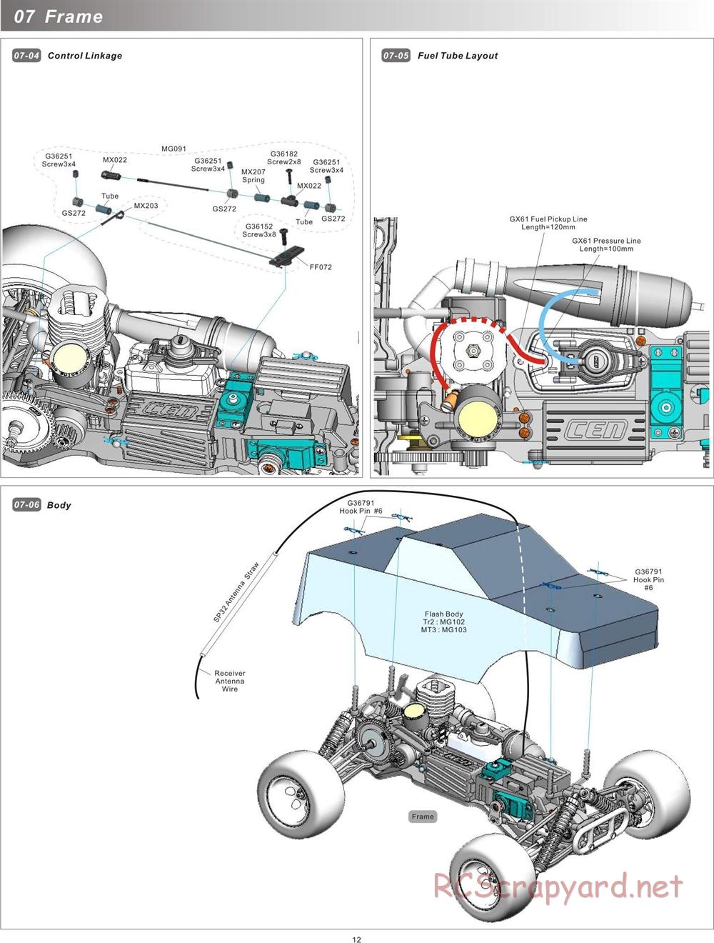 CEN - MG10 MT3 / TRII - Manual - Page 12