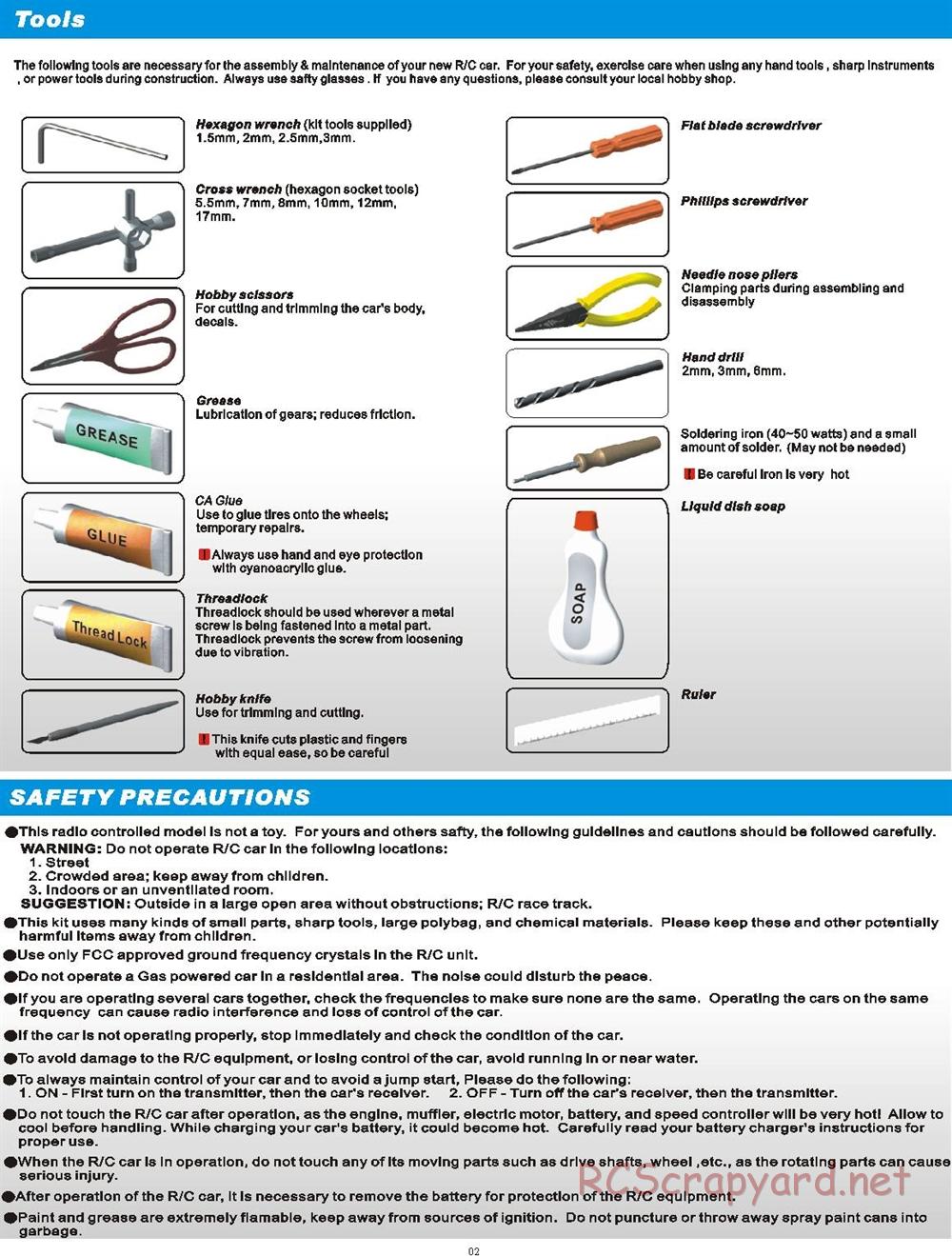 CEN - MG16 - Manual - Page 2