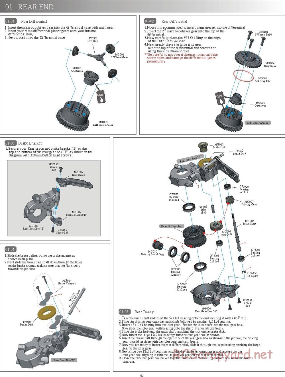 CEN - MG16 - Manual - Page 3