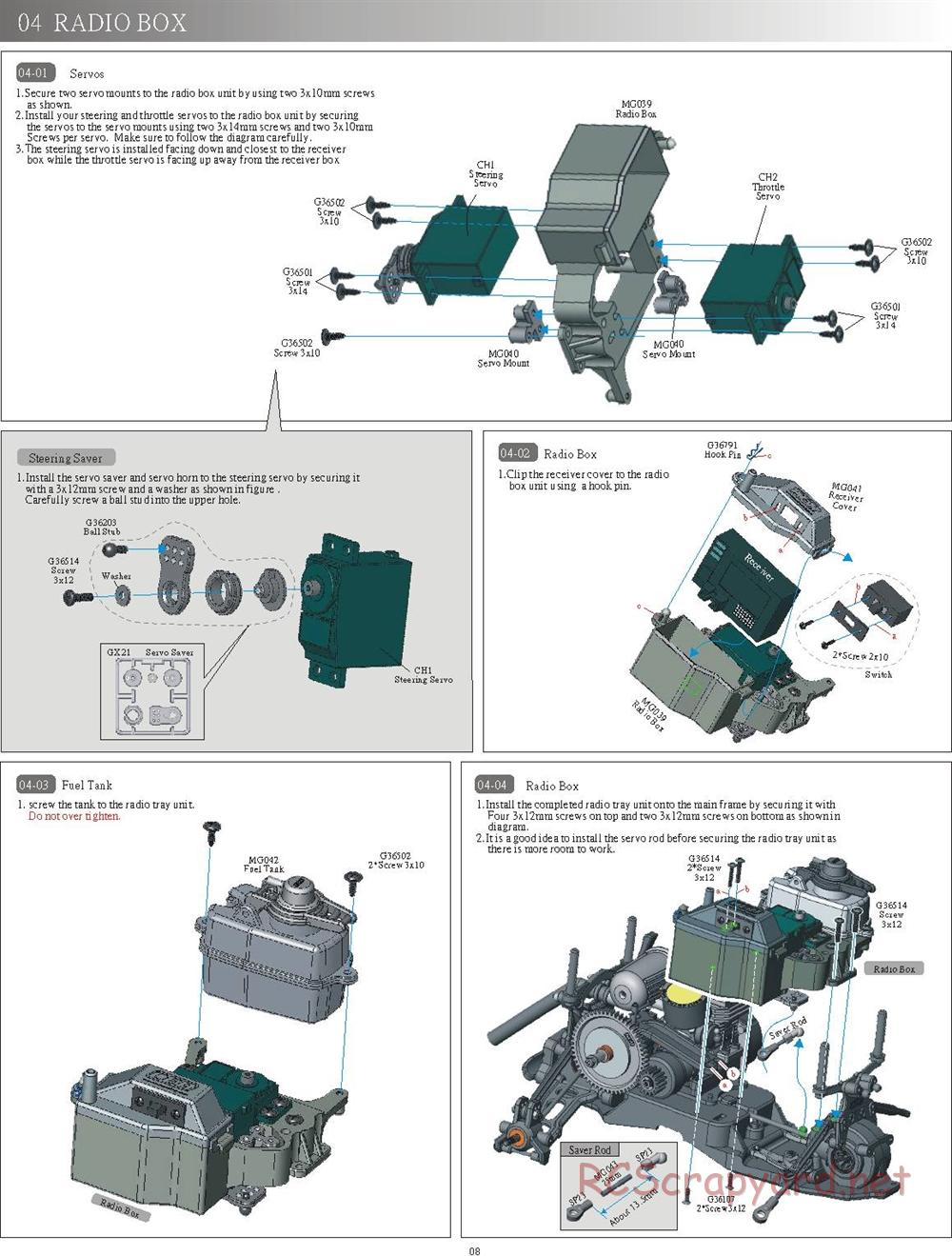 CEN - MG16 - Manual - Page 8