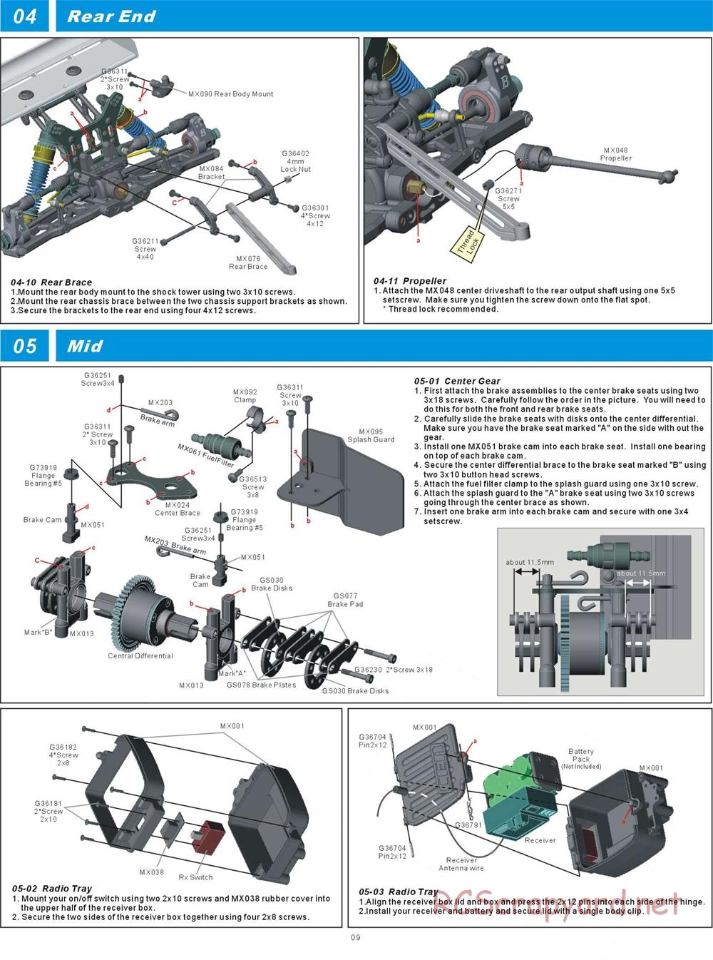 CEN - Matrix C-1 - Manual - Page 9