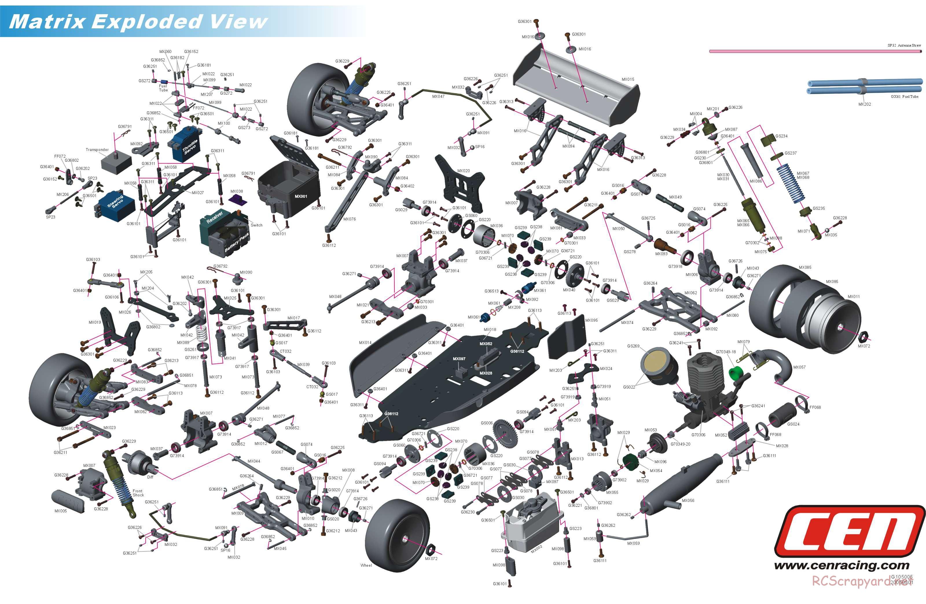 CEN - Matrix - Exploded View - Page 17