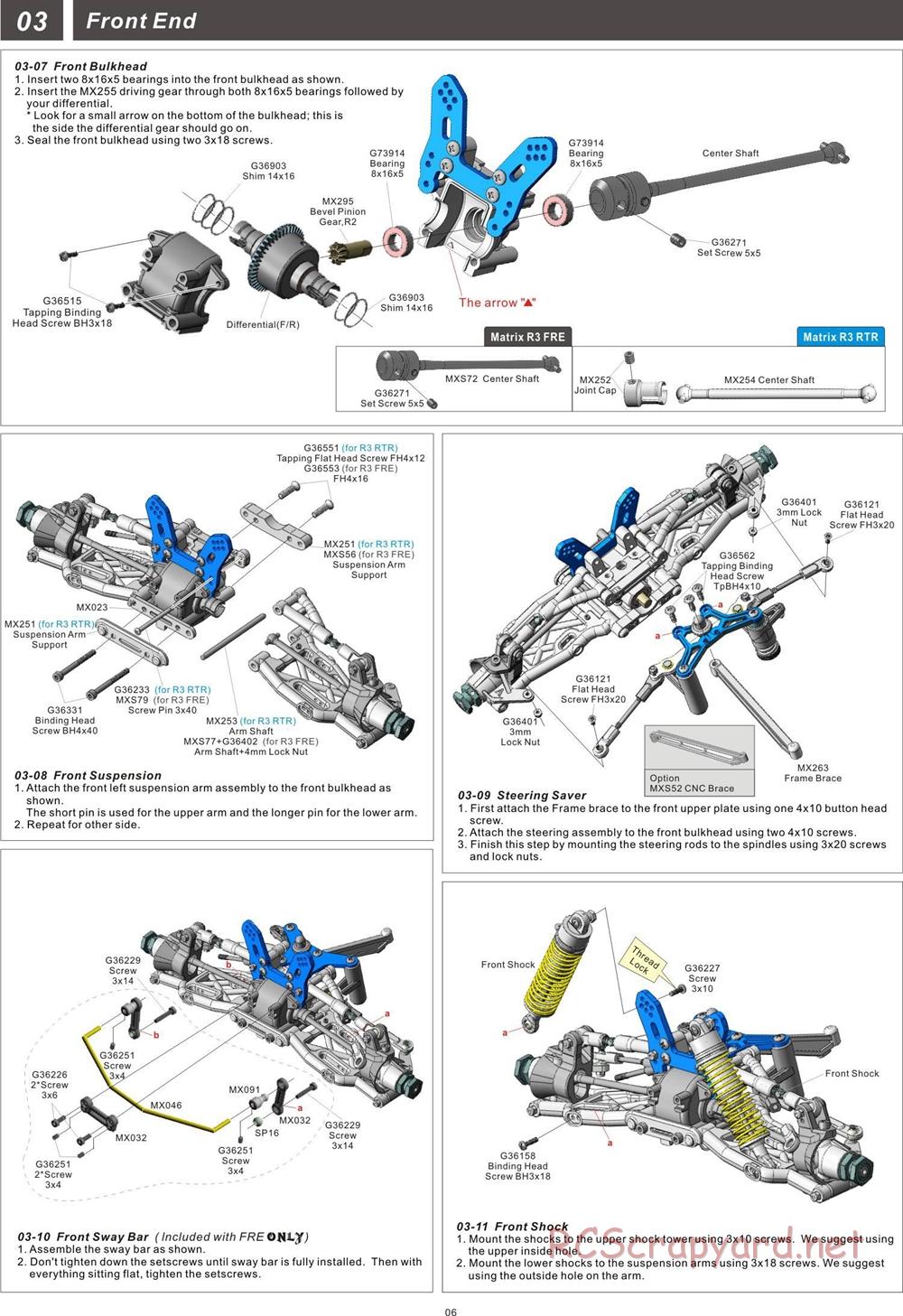 CEN - Matrix R3 - Manual - Page 6