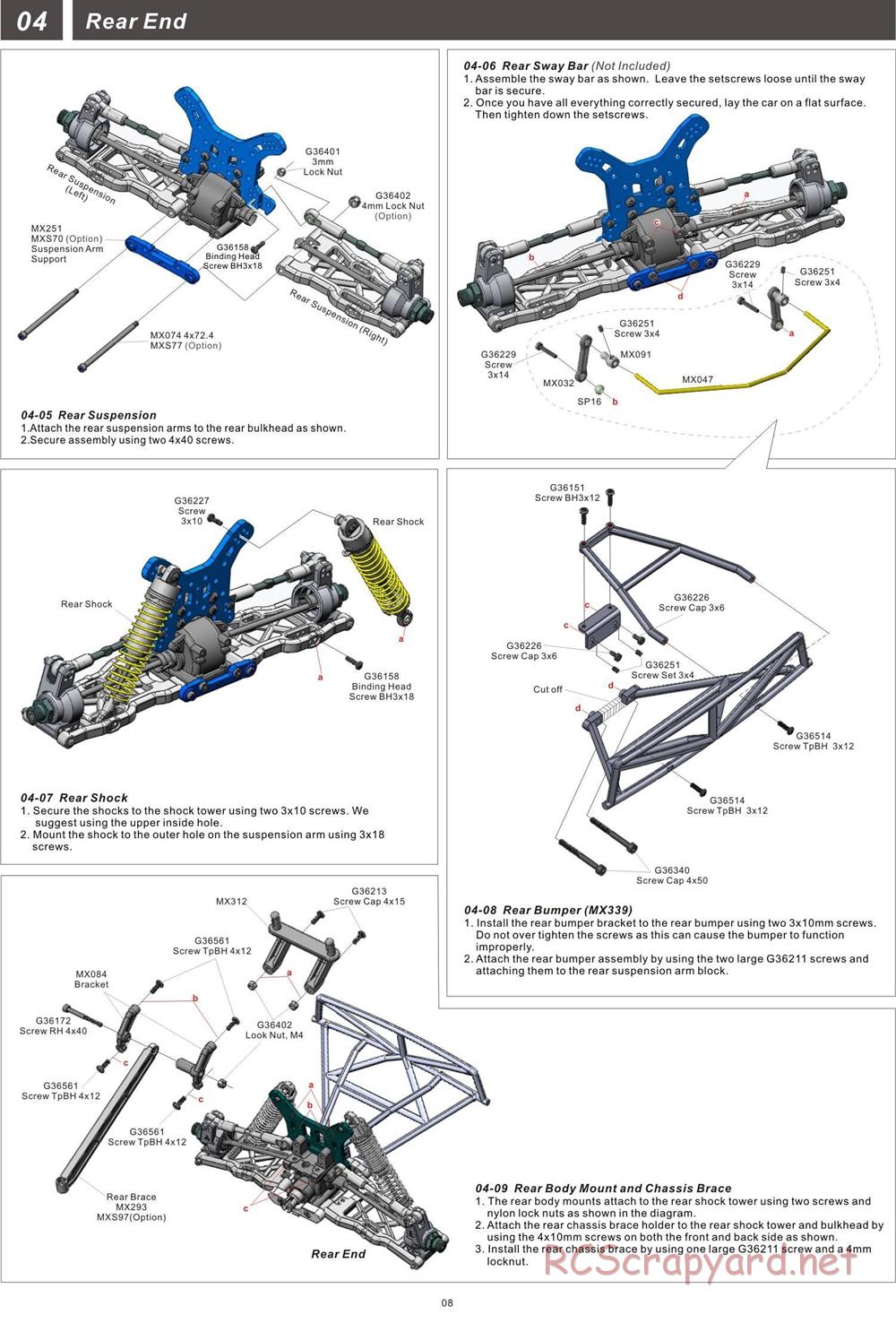 CEN - Matrix SC - Manual - Page 6